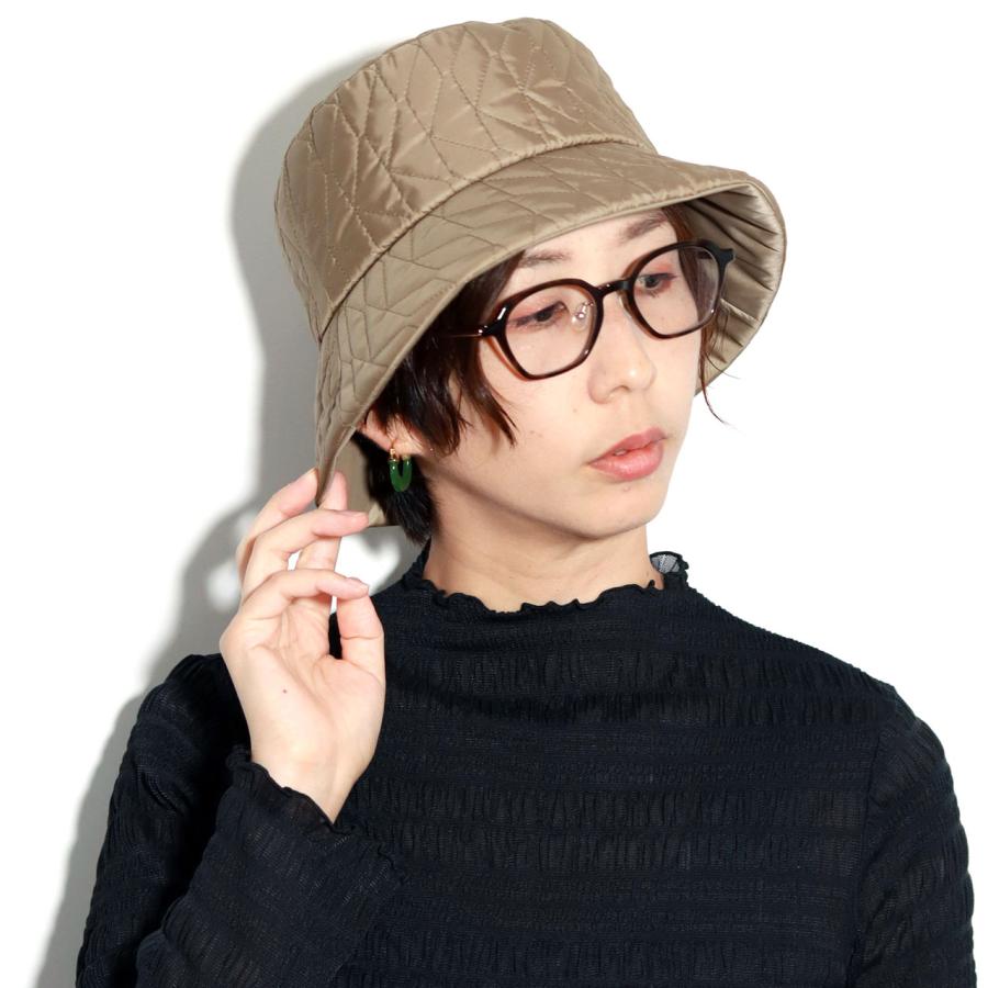 DAKS ダックス レディース 57cm ベージュ チェック柄 バケットハット DAKS（ダックス） ハット レディース用 セーラーハット チェック柄