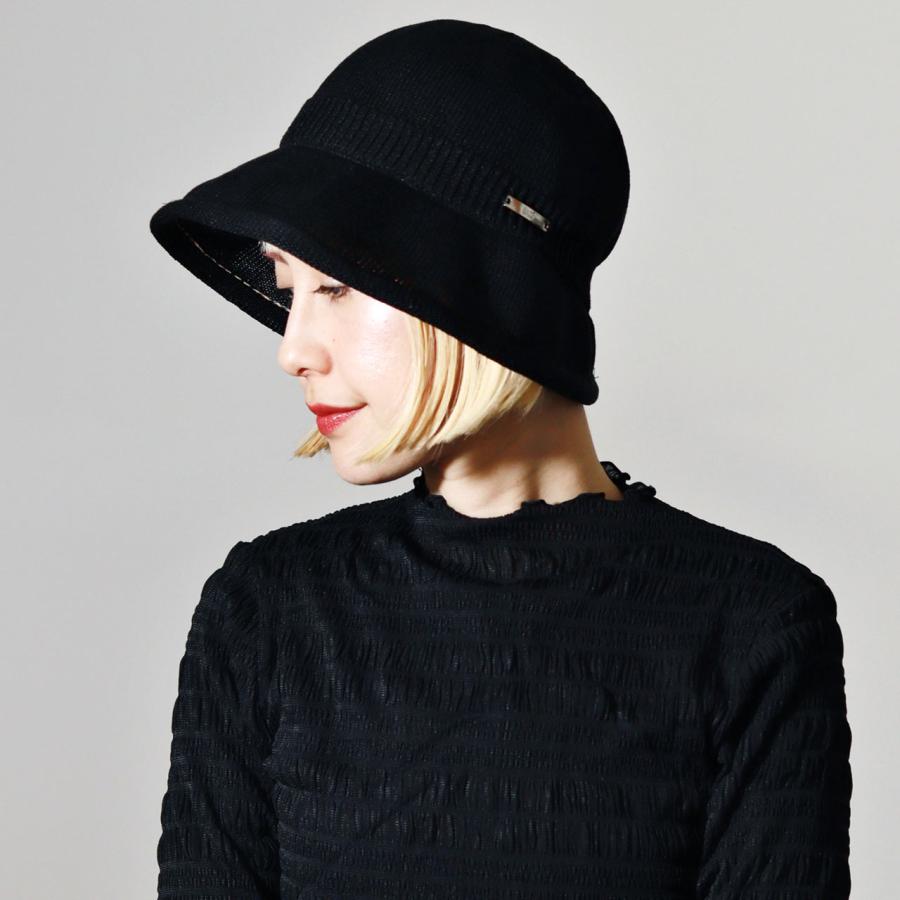 DAKS（ダックス） レディース 麻 ハット 通気性 サーモニット フィット