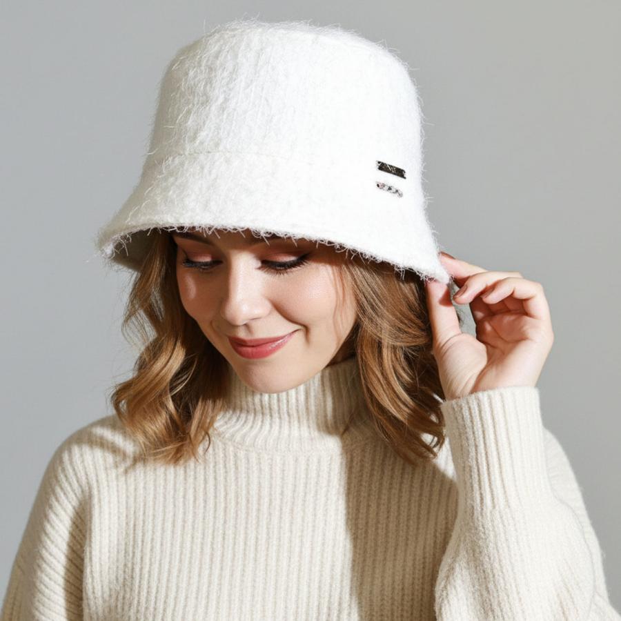 DAKS（ダックス） バケットハット レディース フェザーシフォン 軽量