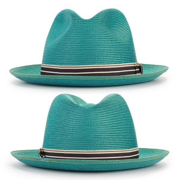 Dobbs 麦わら 帽子 中折れ ハット メンズ 春夏 ストローハット ドブス