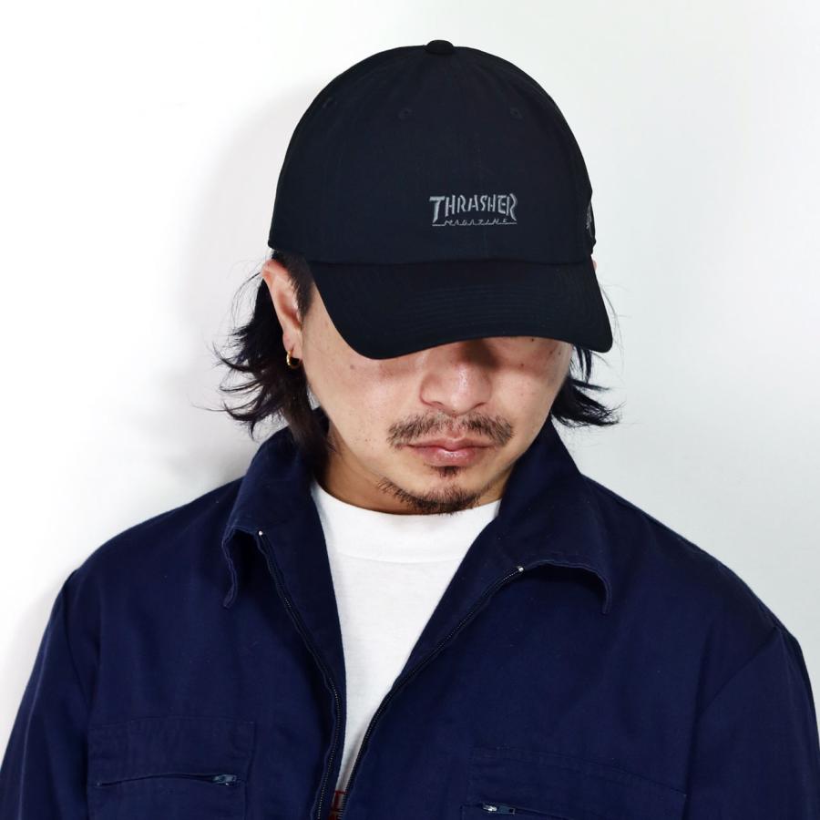 THRASHER（スラッシャー） キャップ メンズ ステッカー付き コットン