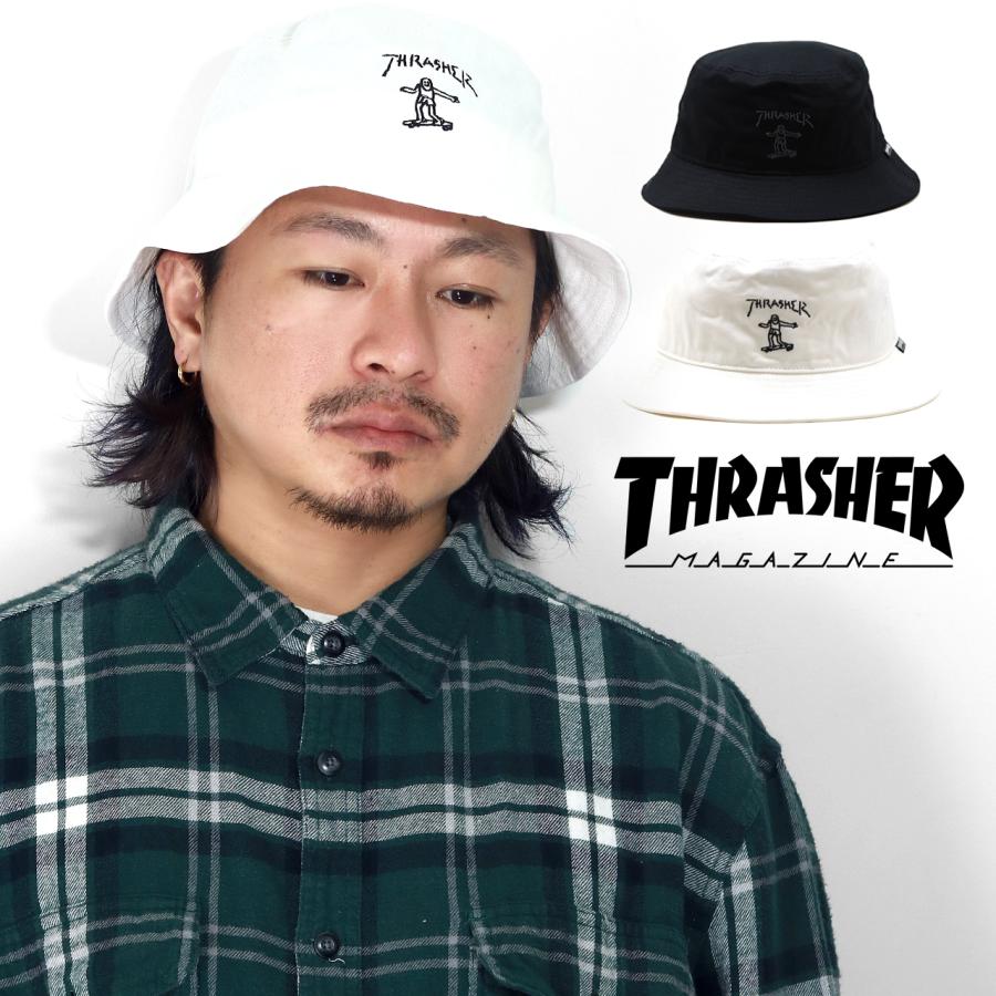 THRASHER（スラッシャー） バケットハット メンズ バケハ バケット
