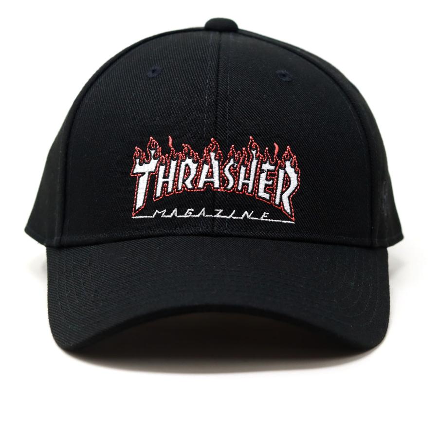 THRASHER（スラッシャー） キャップ メンズ ステッカー付き キャップ