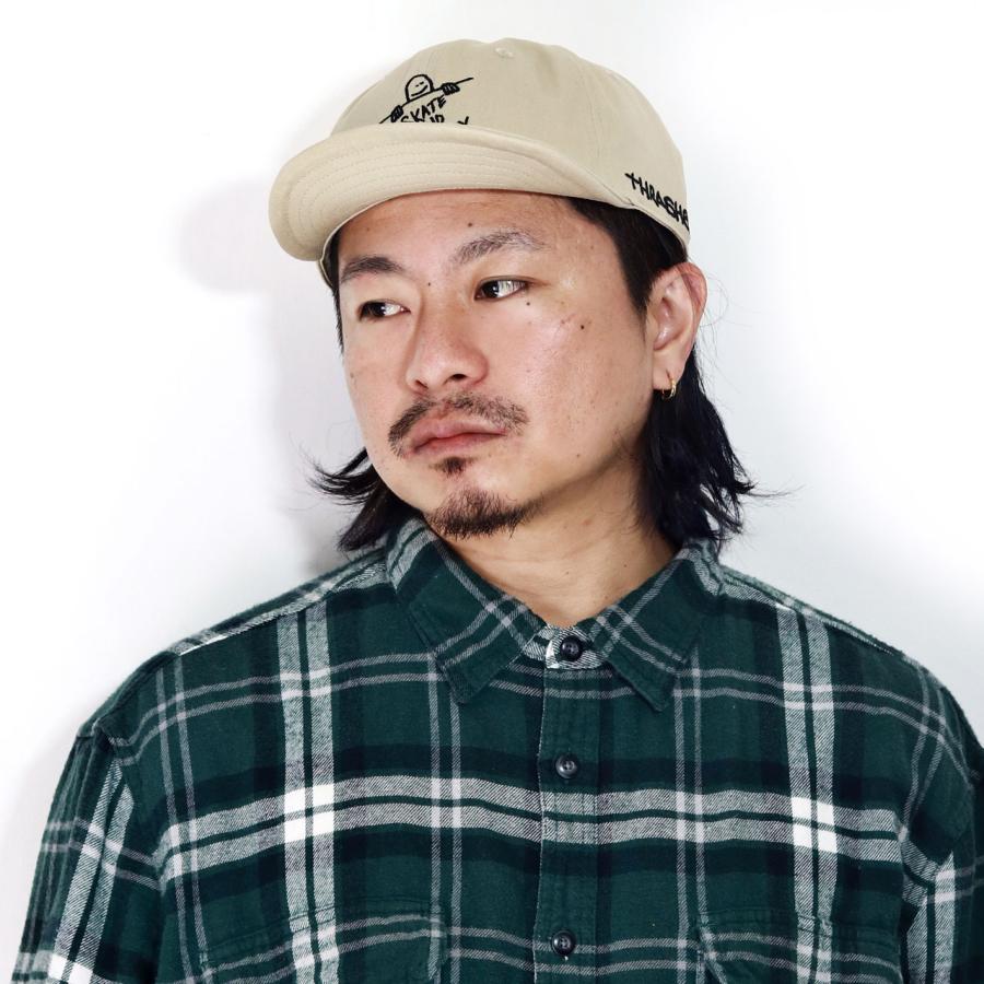 THRASHER（スラッシャー） 小つばキャップ メンズ コラボ Mark