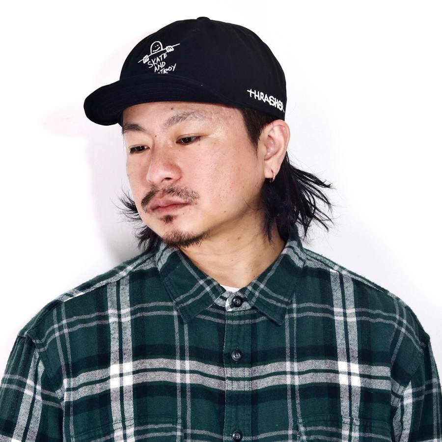 THRASHER（スラッシャー） 小つばキャップ メンズ コラボ Mark