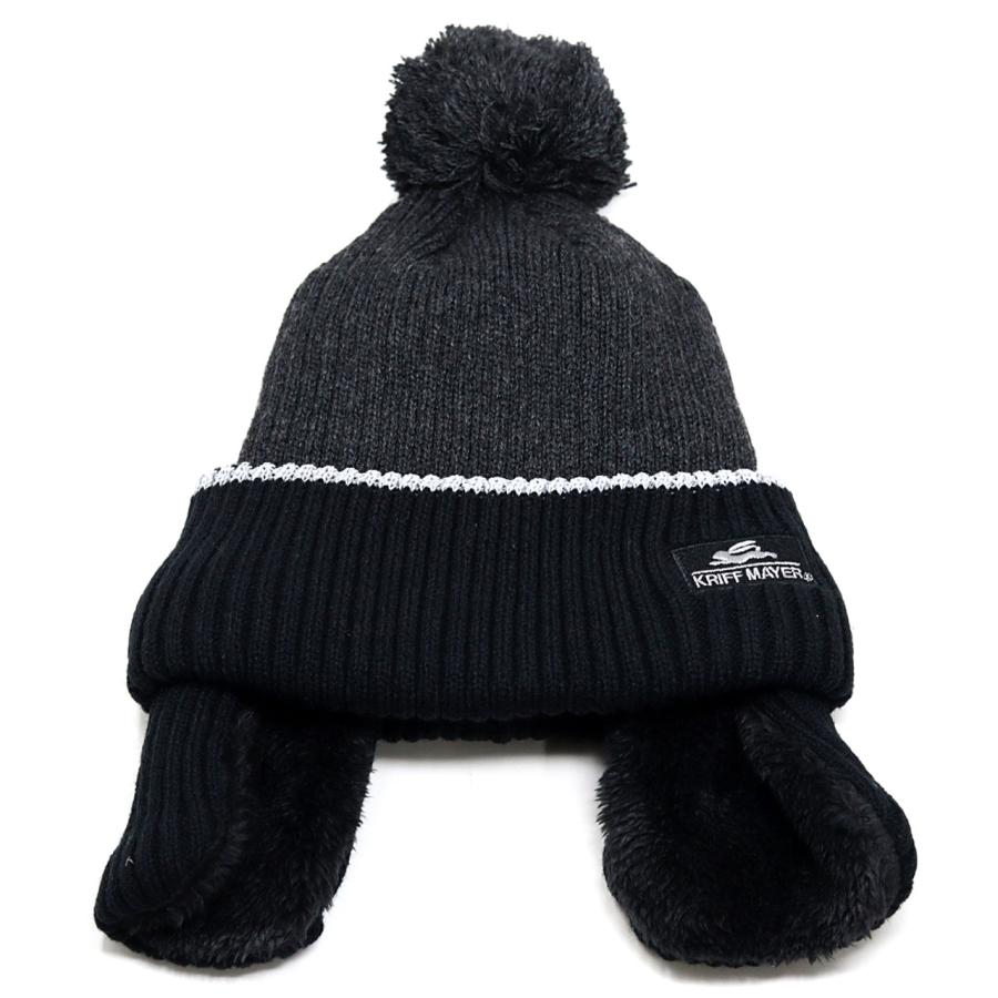 KRIFF MAYER（クリフメイヤー） ニット帽 男の子 ポンポン ニット