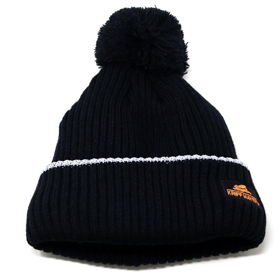 KRIFF MAYER（クリフメイヤー） ニット帽 男の子 ポンポン ニット