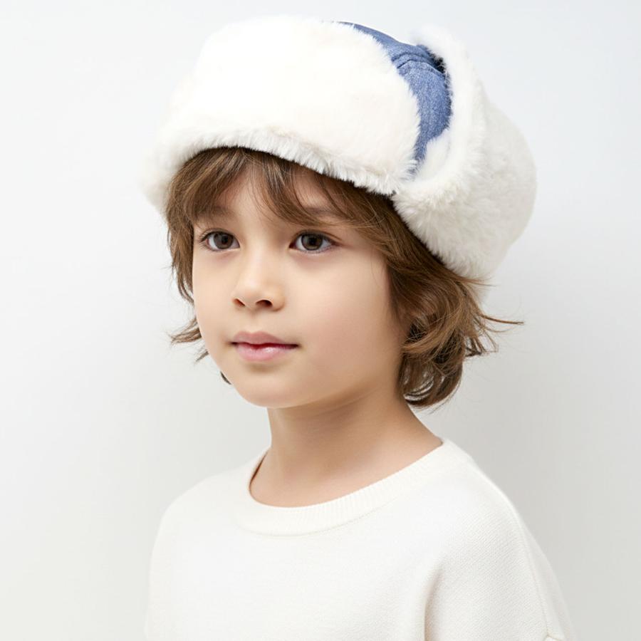 EDWIN（エドウィン） キッズ フライトキャップ 男の子 飛行帽 女の子