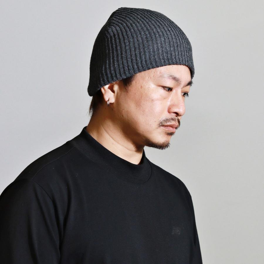POLO CHAMPS ニット帽 ビーニー 折り返しなし メンズ 帽子 シンプル