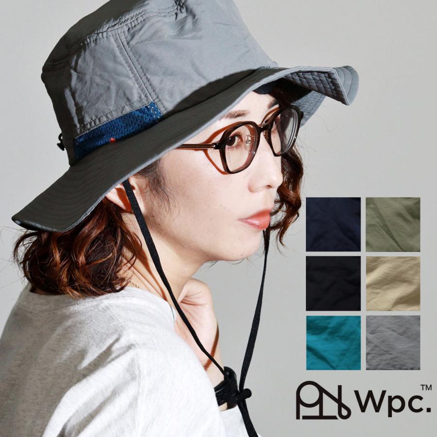 Wpc. Patterns ハット レディース あご紐付き 撥水リップハット 帽子