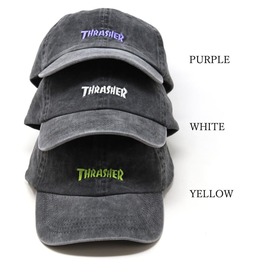 THRASHER（スラッシャー） キャップ メンズ ステッカー付き キャップ