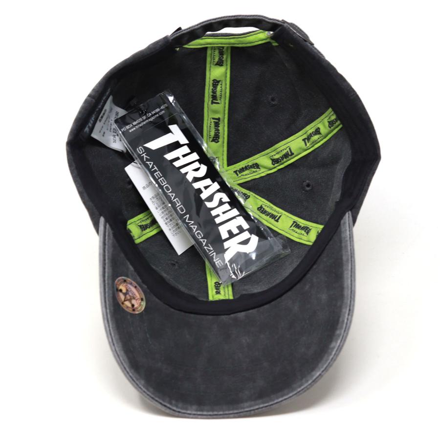 THRASHER（スラッシャー） キャップ メンズ ステッカー付き キャップ