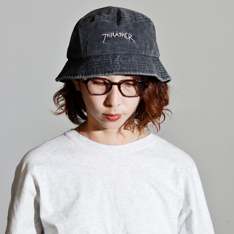 THRASHER（スラッシャー） バケットハット メンズ バケハ 手描きロゴ