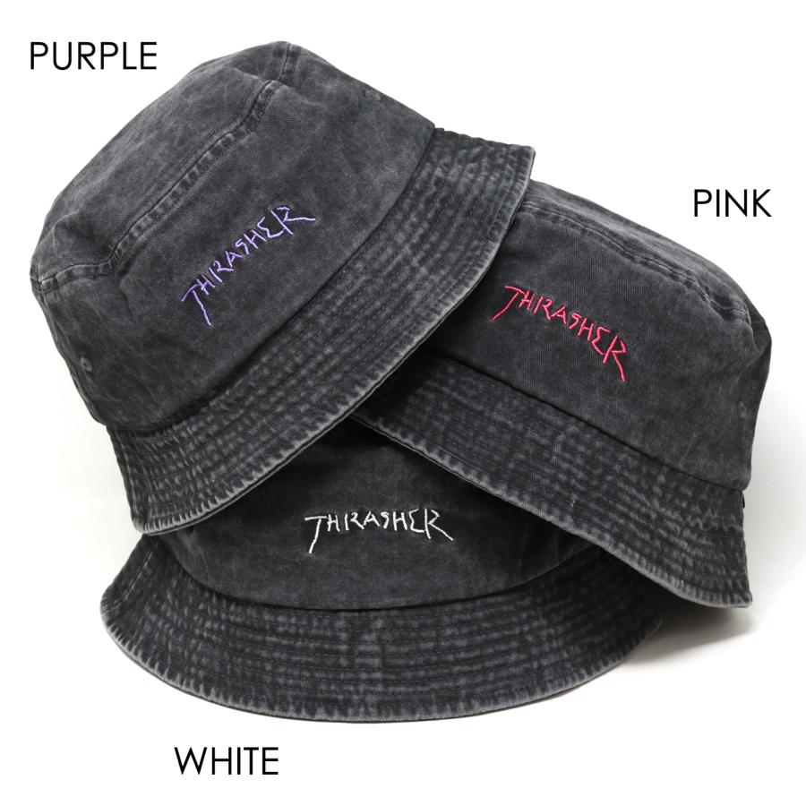 THRASHER（スラッシャー） バケットハット メンズ バケハ 手描きロゴ