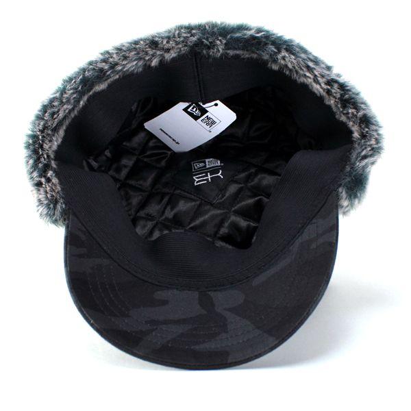 NEW ERA ブラック フライトキャップ NEW ERA（ニューエラ） 最大50%☆5/5限定 正規取扱店 フライトキャップ