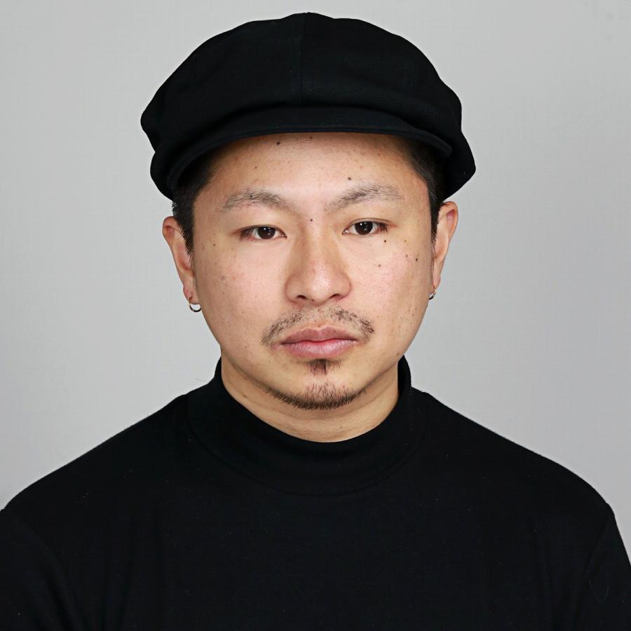 国産 オックス 8方 キャスケット メンズ レディース 帽子 コットン100