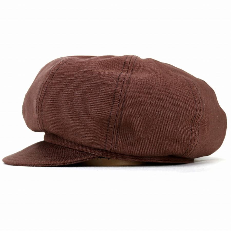 国産 オックス 8方 キャスケット メンズ レディース 帽子 コットン100