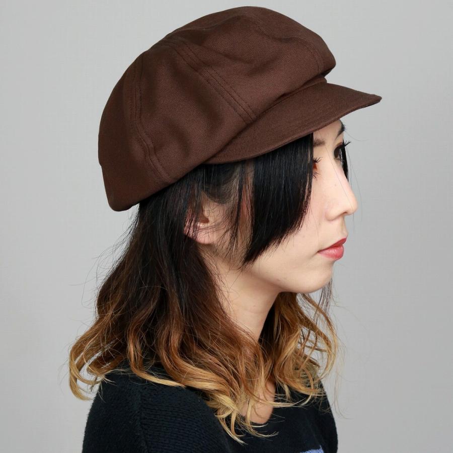 国産 オックス 8方 キャスケット メンズ レディース 帽子 コットン100