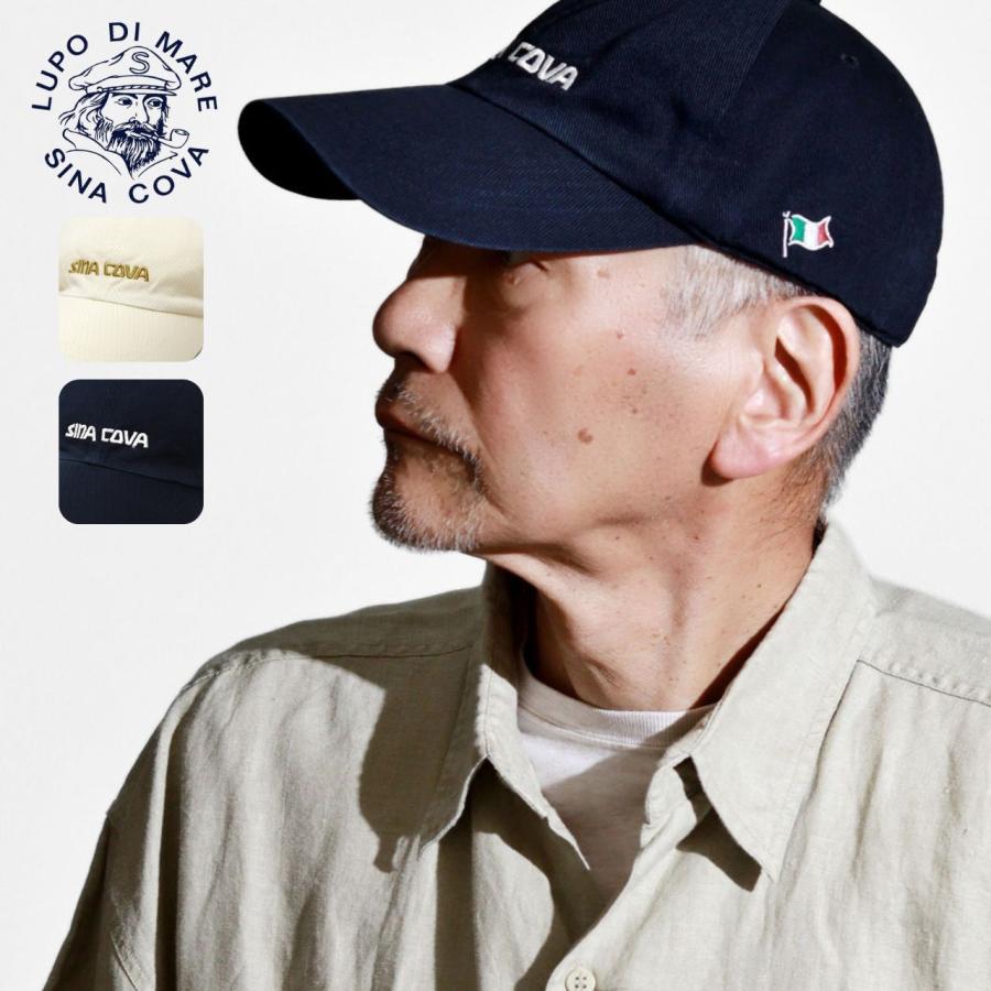 SINA COVA シナコバ キャップ メンズ コットン 紳士 帽子 綿 春