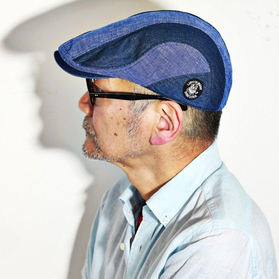 SINA COVA（シナコバ） ハンチング 帽子 春夏 メンズ デニム