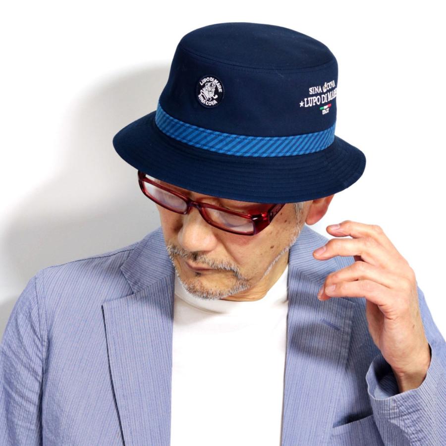 SINA COVA（シナコバ） ハット バケットハット 紺 春 コットン100