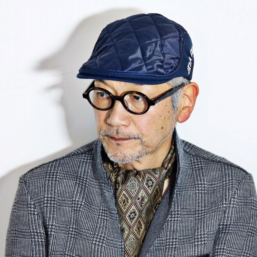 SINA COVA（シナコバ） キルト 帽子 ハンチング メンズ ハンチング帽