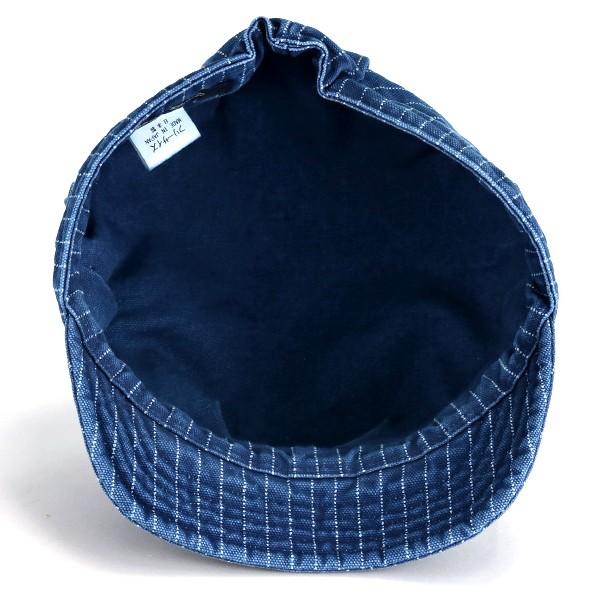 THE FACTORY MADE ワーク キャップ ウォバッシュストライプ 春夏