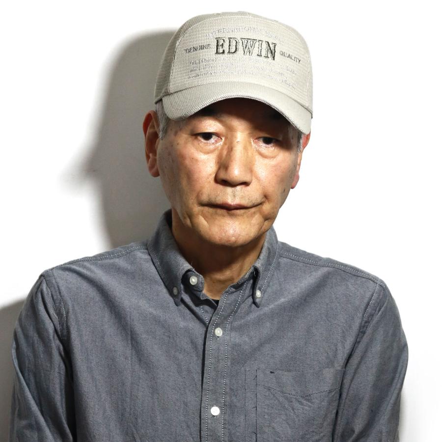 EDWIN（エドウィン） メッシュキャップ メンズ キャップ メンズ アポロキャップ メッシュ 帽子 インターロックメッシュ ベースボール ...