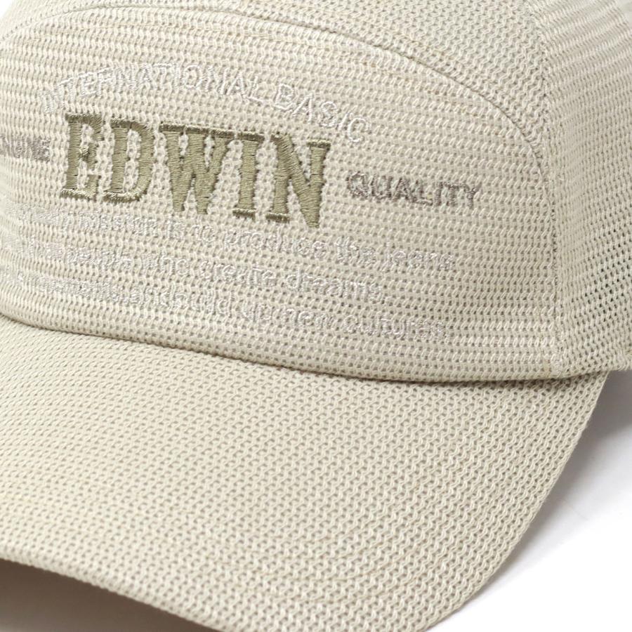 EDWIN（エドウィン） メッシュキャップ メンズ キャップ メンズ アポロキャップ メッシュ 帽子 インターロックメッシュ ベースボール ...