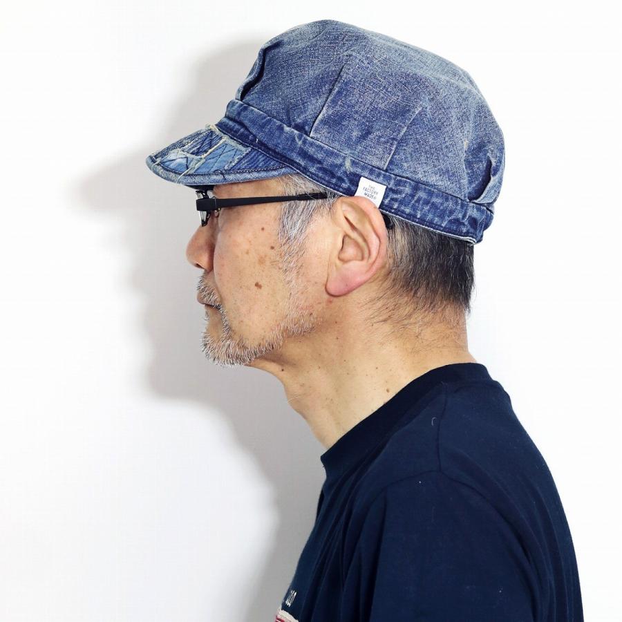THE FACTORY MADE エンジニアキャップ デニム ヴィンテージ 春