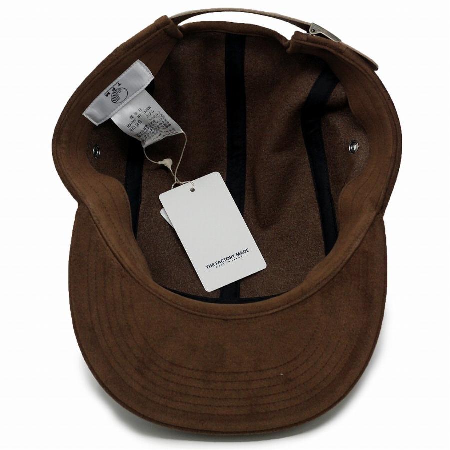 メンズ ウルトラスエード 茶 JETCAP 帽子 スポーツギア キャップ