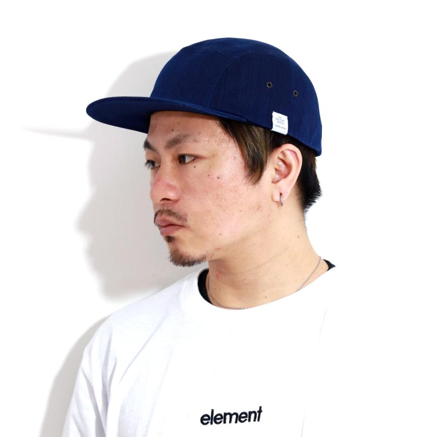 ファクトリーメイド ナイロンデニム ジェットキャップ メンズ ブランド The Factory Made 帽子 デニム キャップ 日本製 紺 ネイビー Fm6 013 Elehelm帽子通販専門店 通販 Yahoo ショッピング
