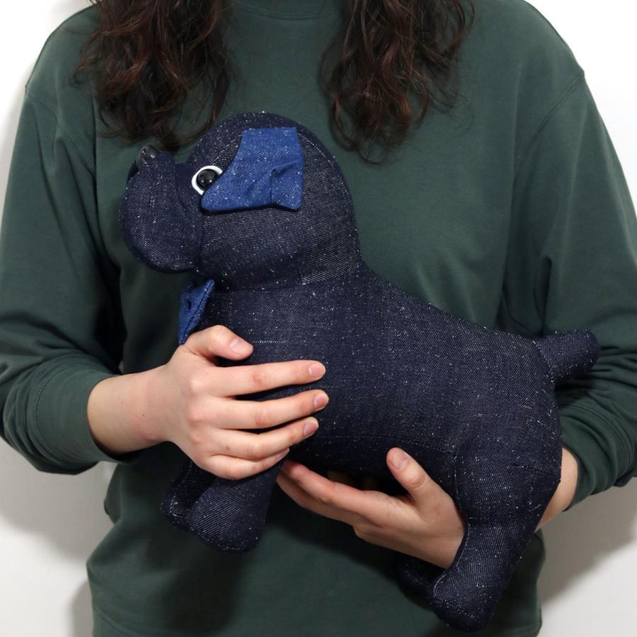 デニム ぬいぐるみ 犬 パグ 人形 DENIM ブランド THE FACTORY MADE