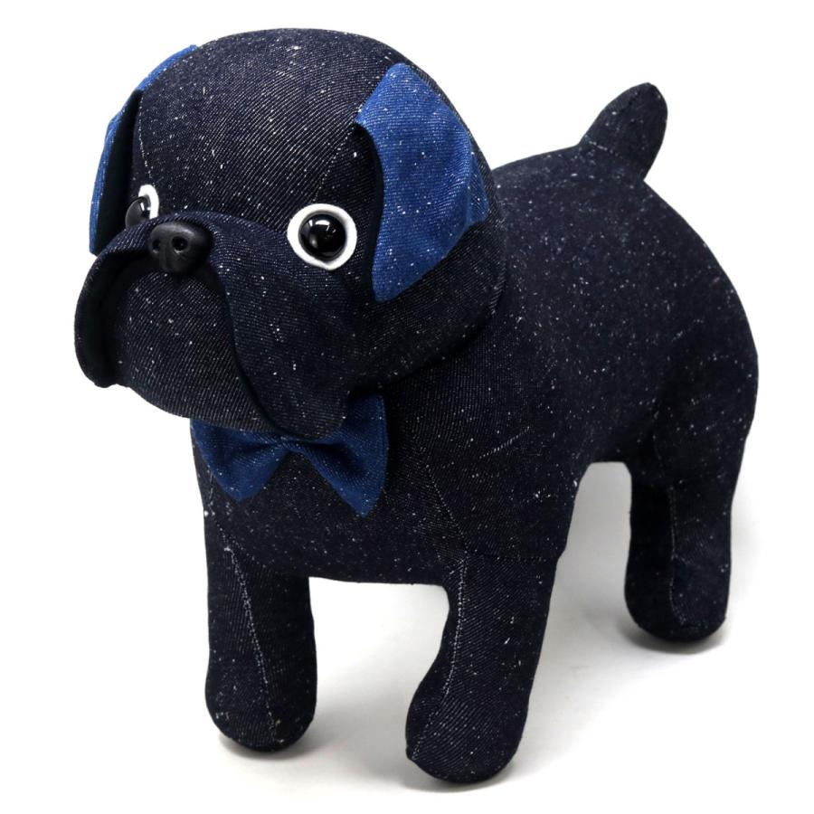 デニム ぬいぐるみ 犬 パグ 人形 DENIM ブランド THE FACTORY MADE