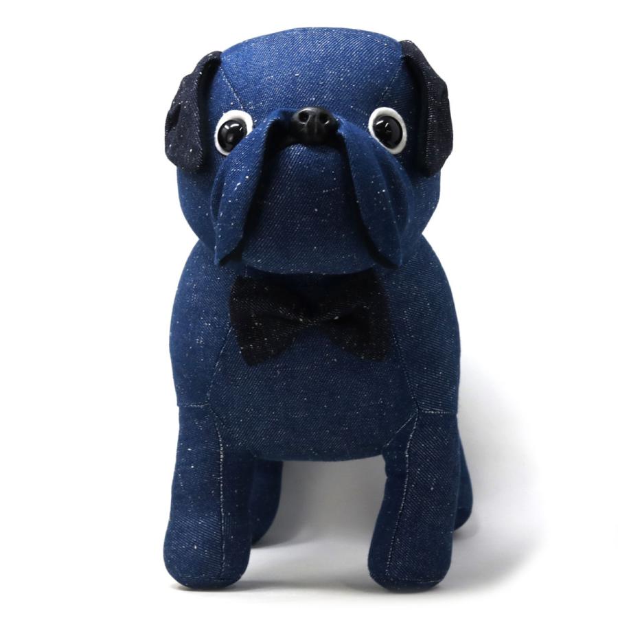 デニム犬型ぬいぐるみ デニム ぬいぐるみ 犬 パグ 人形 DENIM ブランド THE FACTORY MADE