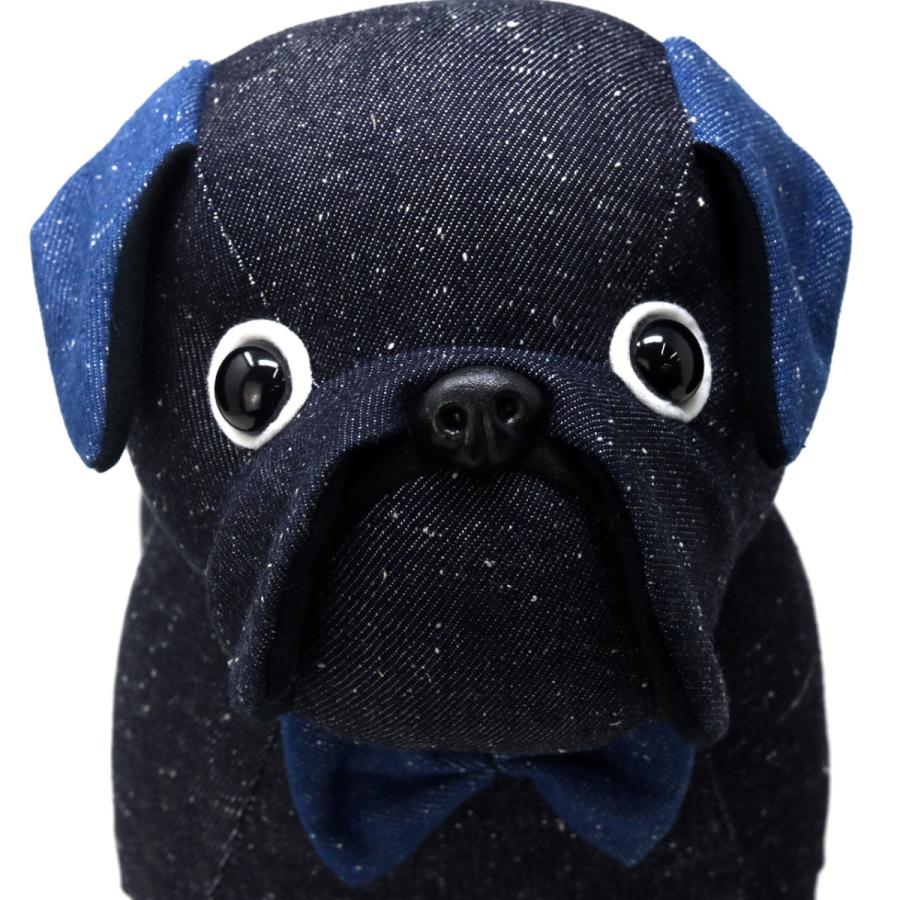 デニム ぬいぐるみ 犬 パグ 人形 DENIM ブランド THE FACTORY MADE