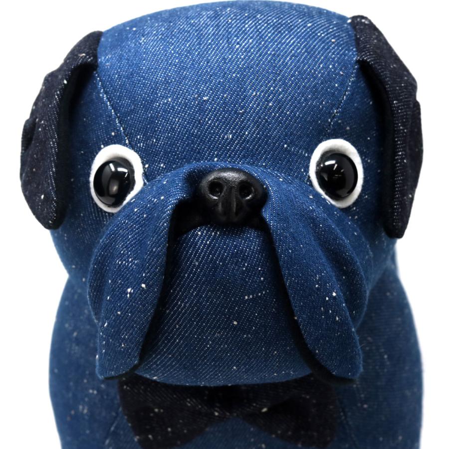 デニム ぬいぐるみ 犬 パグ 人形 DENIM ブランド THE FACTORY MADE