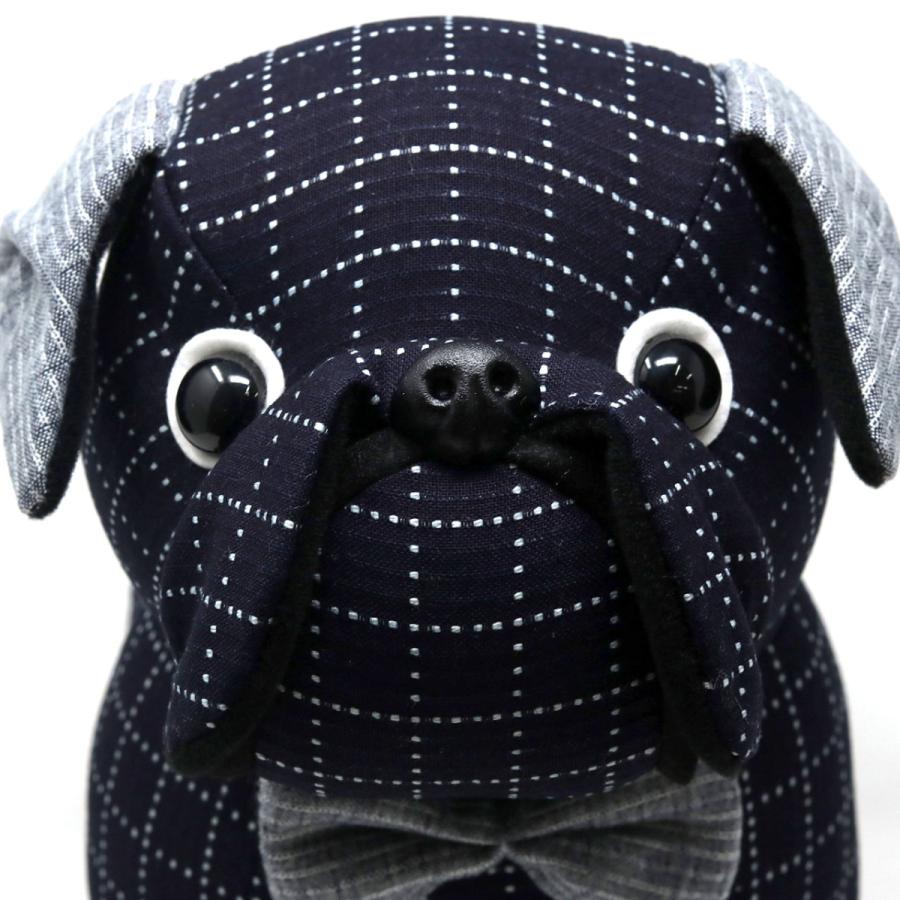 犬 ぬいぐるみ パグ グッズ 人形 DENIM ブランド THE FACTORY MADE