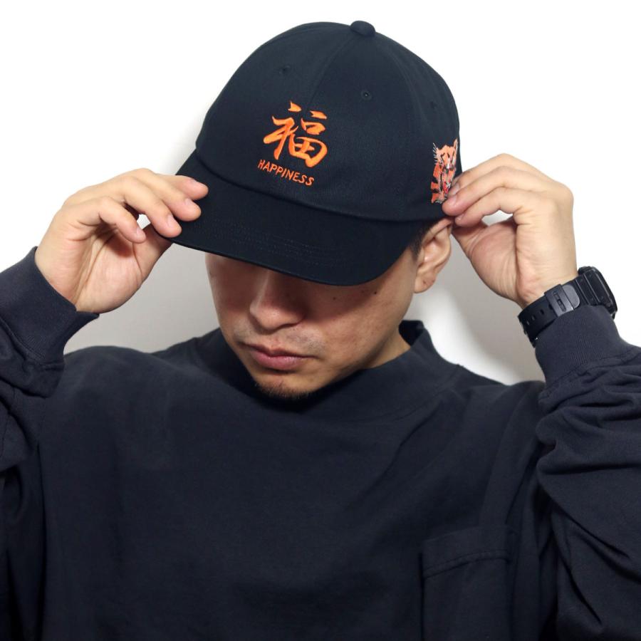 THE FACTORY MADE キャップ ブラック　ベトジャン　福　虎 THE FACTORY MADE（ザファクトリーメイド） キャップ 秋冬 メンズ