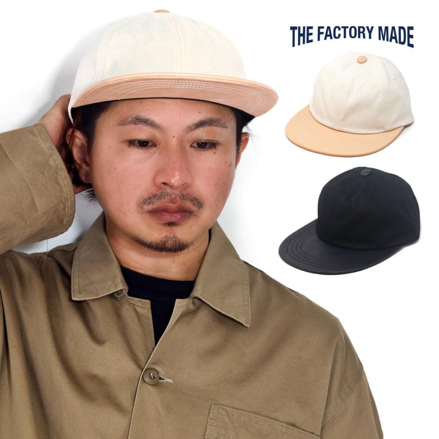THE FACTORY MADE（ザファクトリーメイド） キャップ メンズ 牛革