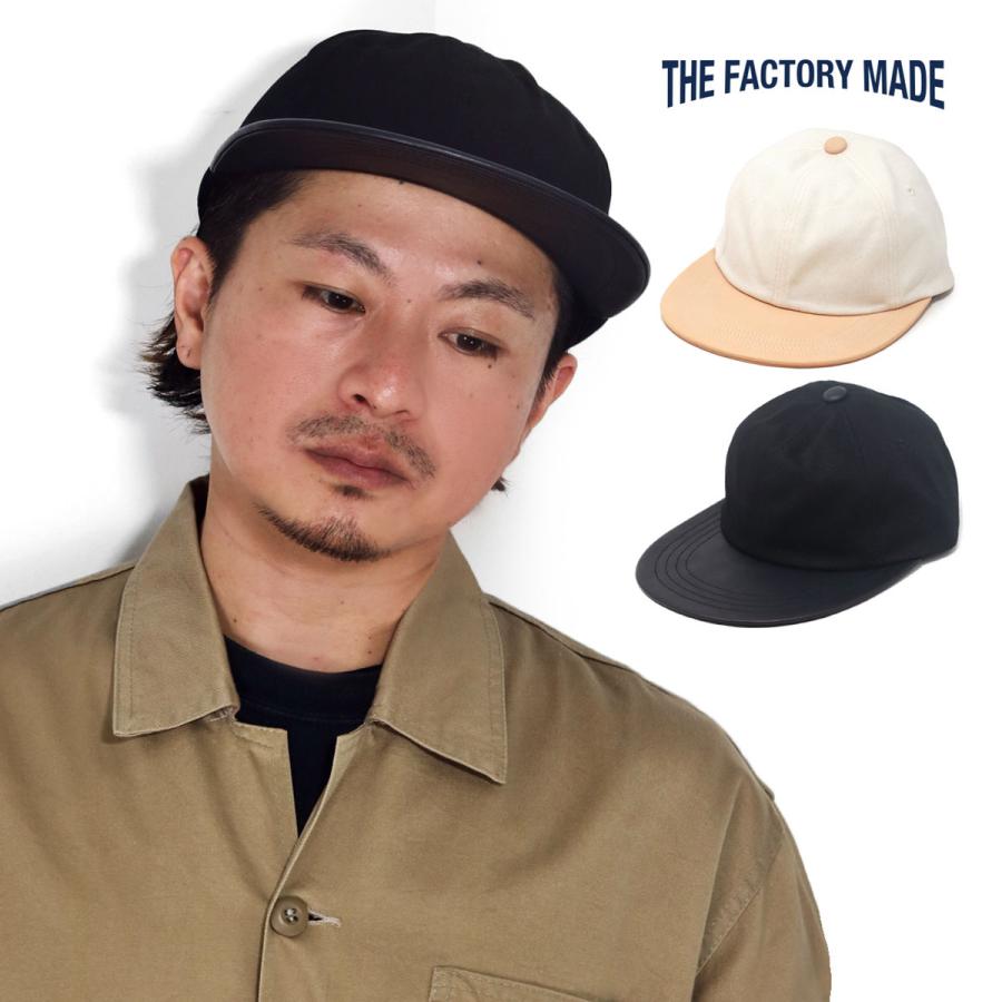 THE FACTORY MADE（ザファクトリーメイド） キャップ メンズ 牛革