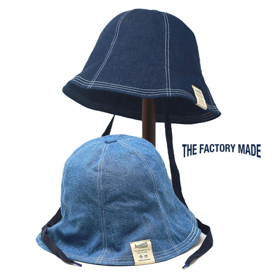 THE FACTORY MADE（ザファクトリーメイド） デニムハット チューリップ