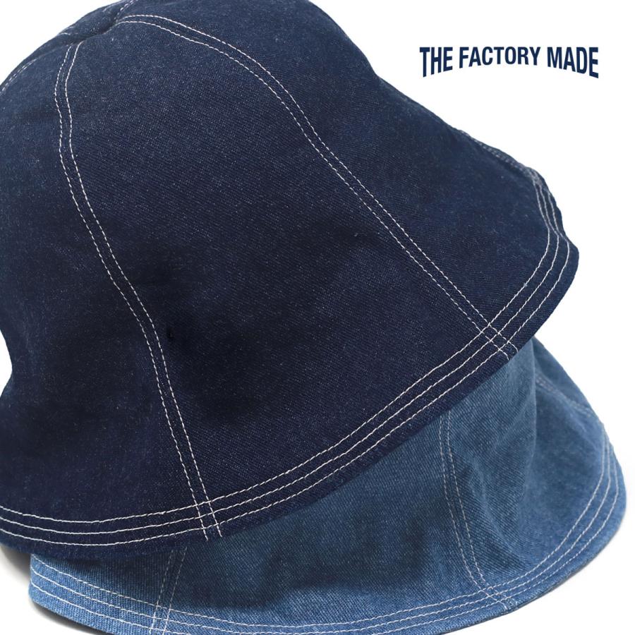 THE FACTORY MADE デニムハット チューリップハット メンズ THE FACTORY MADE デニムハット チューリップハット メンズ