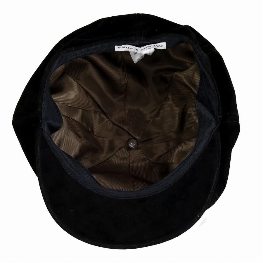 ヌバック レザー FAT MOE&SONS キャスケット ファットモゥ&サンズ 男