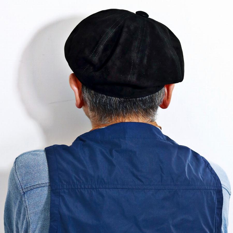 ヌバック レザー FAT MOE&SONS キャスケット ファットモゥ&サンズ 男