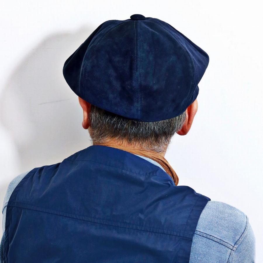 レザー ヌバック FAT MOE&SONS キャスケット ファットモゥ&サンズ 男