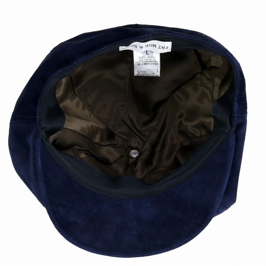 レザー ヌバック FAT MOE&SONS キャスケット ファットモゥ&サンズ 男