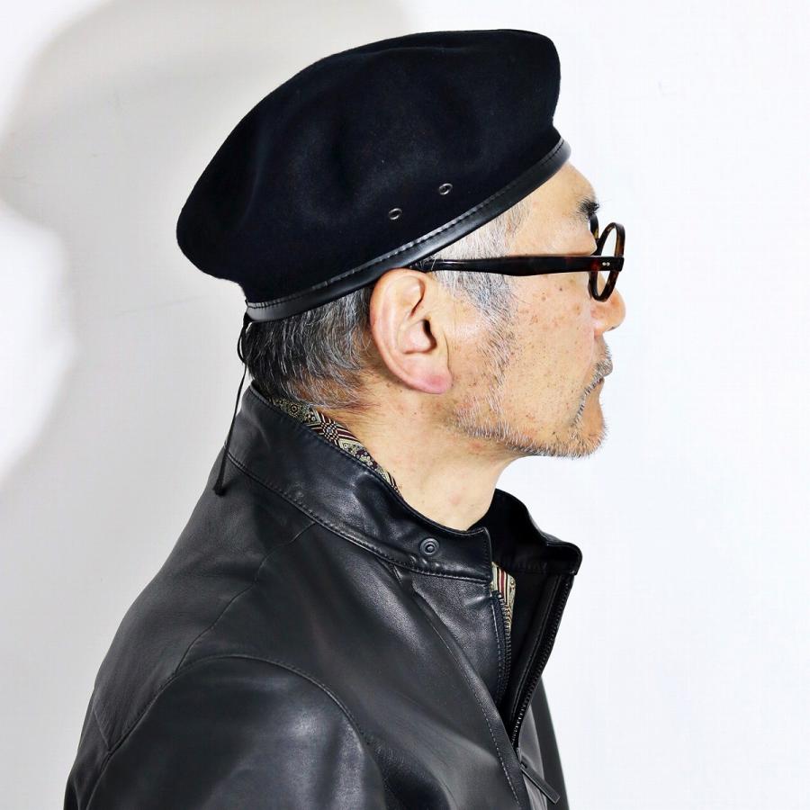 秋 冬 アーミーベレー GUERRA バスクウール ゲラ イタリア製 ベレー帽