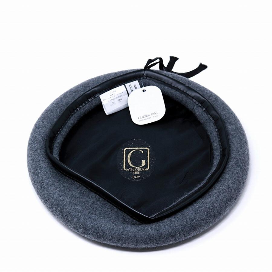 秋 冬 GUERRA アーミーベレー バスクウール ゲラ イタリア製 ベレー帽