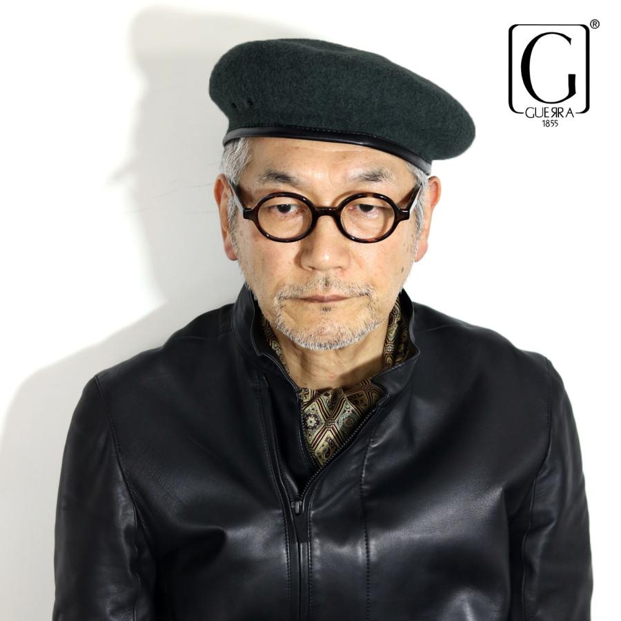 GUERRA ベレー帽 冬 アーミーベレー 秋 バスクウール ゲラ イタリア製